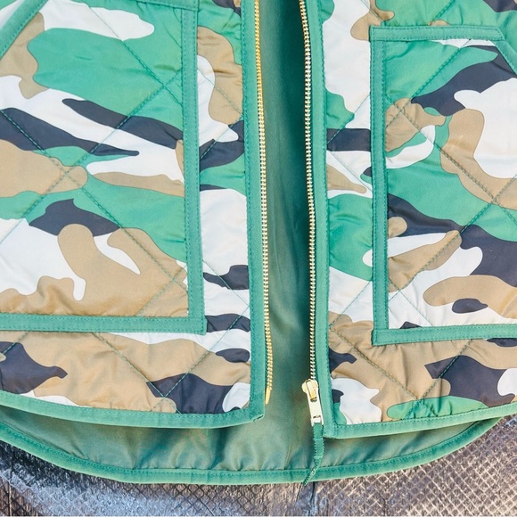JCrew Army Green Fatigue Vest - Picture 3 of 6